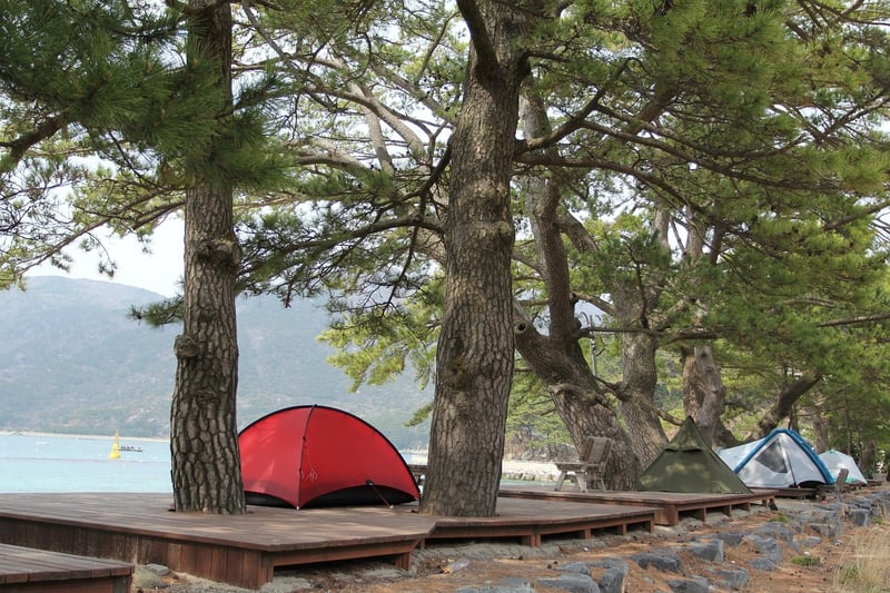 Beach Camping
